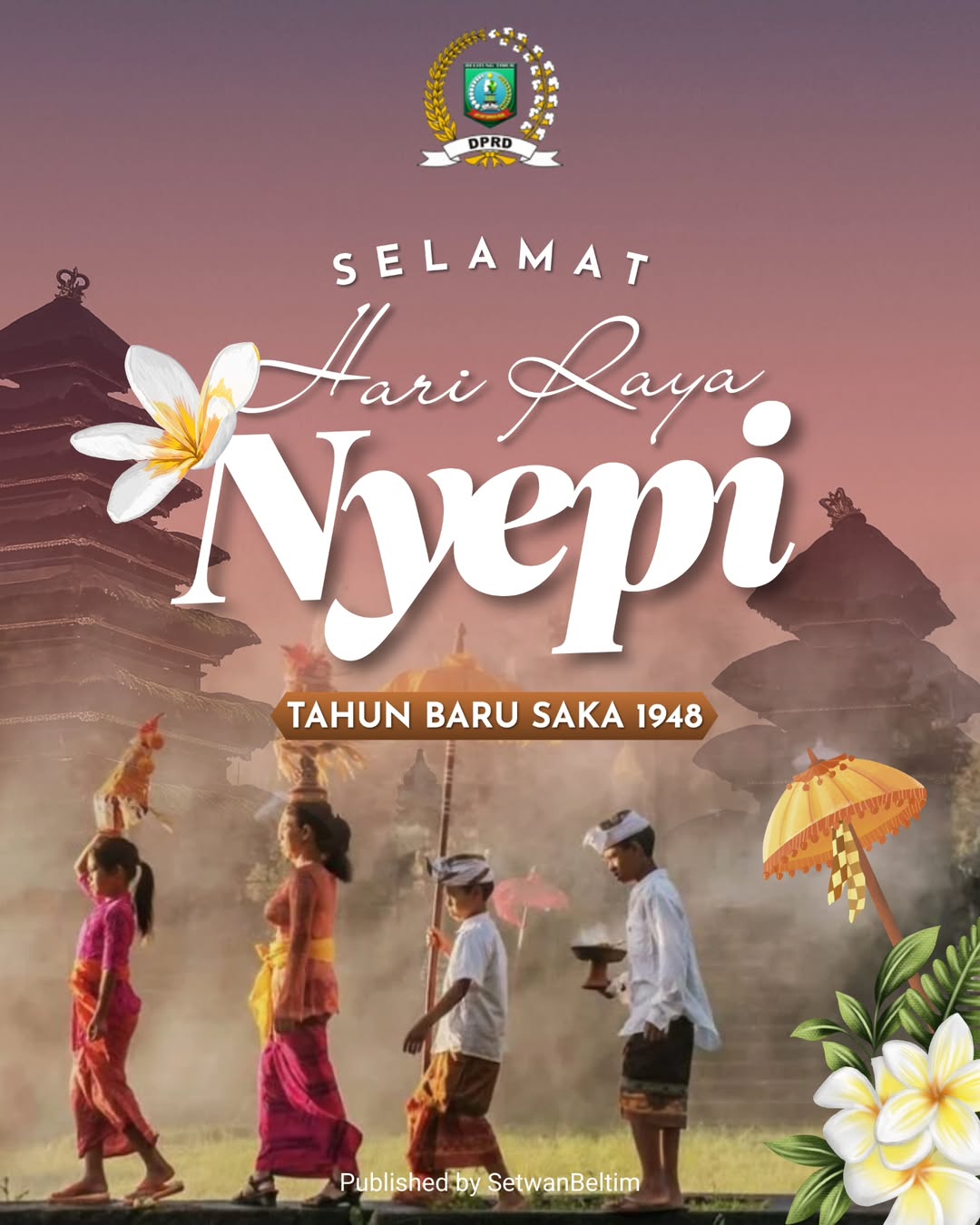Selamat Hari Raya Nyepi Tahun Baru Saka 1948