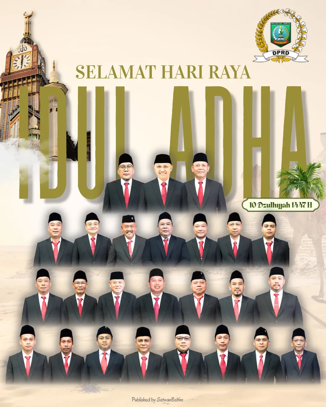 Selamat Hari Raya Idul Adha, 10 Dzulhijah 1447 H
