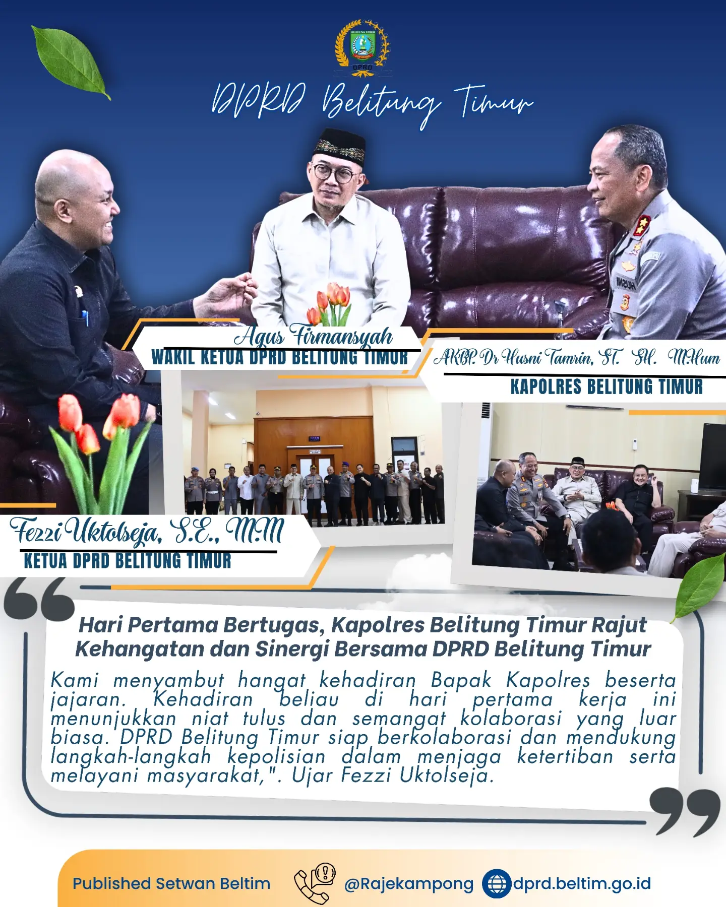 Harmonisasi antarlembaga adalah kunci utama dalam menciptakan kondusivitas wilayah yang aman dan kondusif bagi pembangunan.