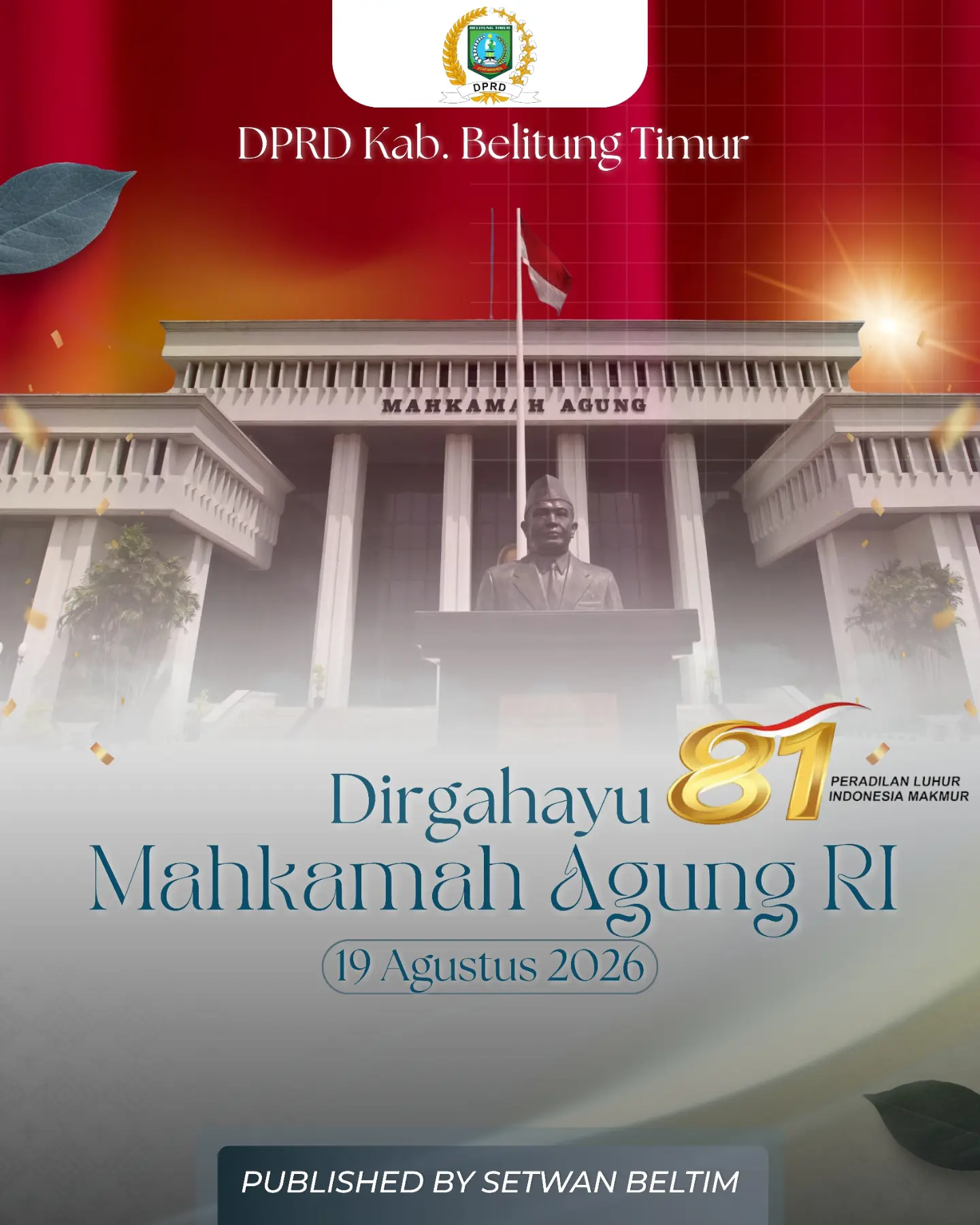 Dirgahayu Mahkamah Agung RI ke 81