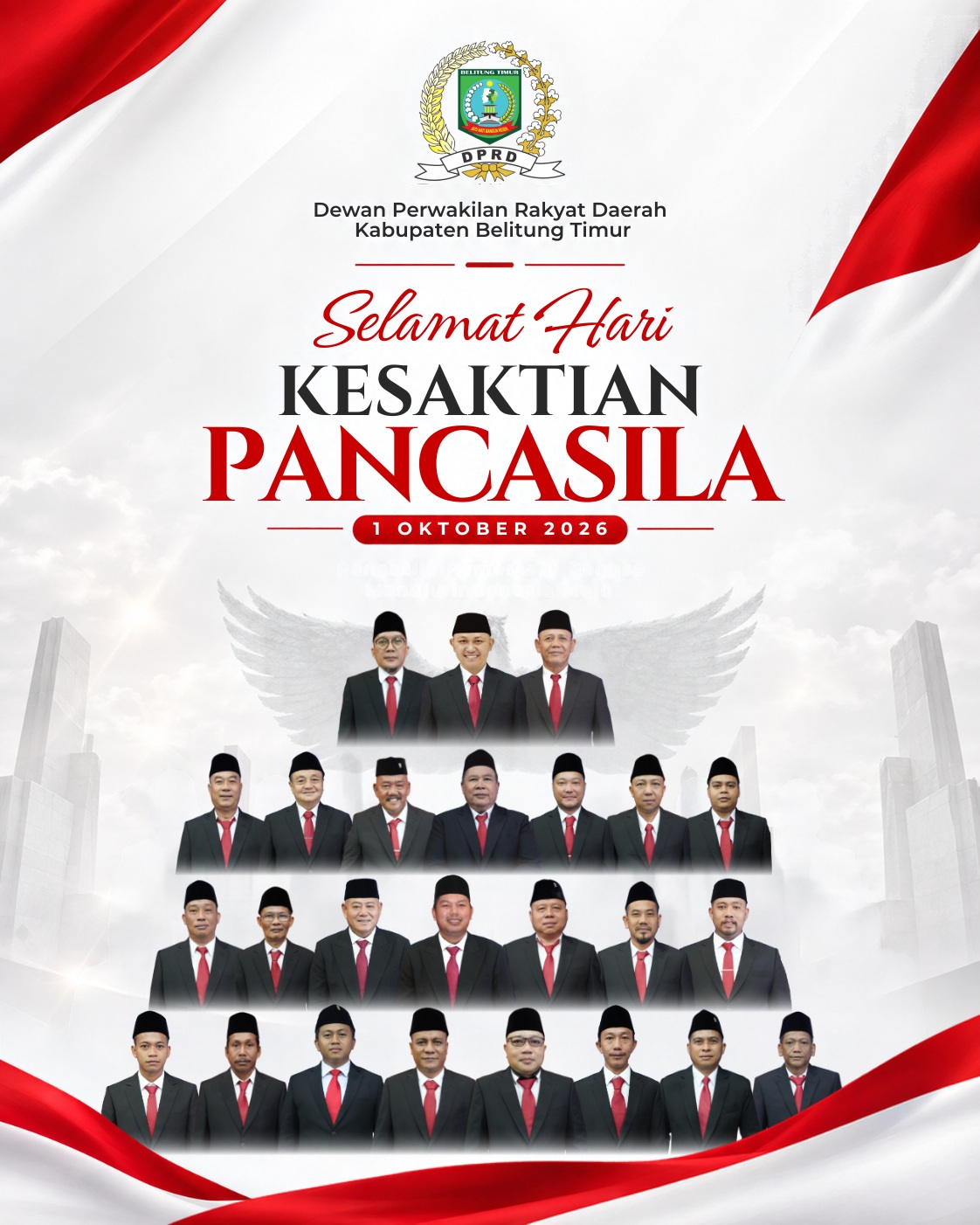 Selamat Hari Kesaktian Pancasila, 1 Oktober 2026